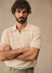 Polo Maille Pietro - Écru — view 2
