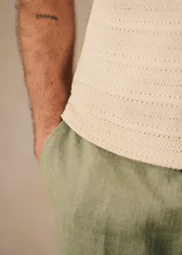 Polo Maille Pietro - Écru — view 5