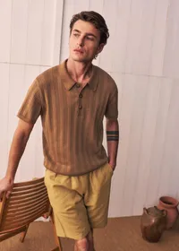 Polo Maille Rio - Camel — view 2