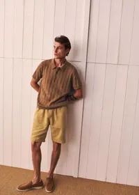 Polo Maille Rio - Camel — view 4