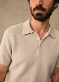 Polo Maille Sawyer - Gris Chiné — view 5