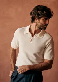 Polo Maille Simeone - Blanc — view 5
