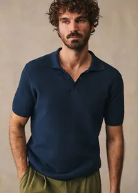 Polo Maille Simeone - Marine — view 2