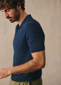 Polo Maille Simeone - Marine — view 4