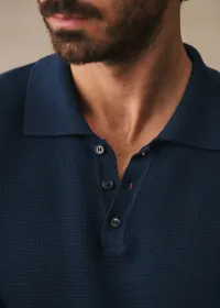 Polo Maille Simeone - Marine — view 5
