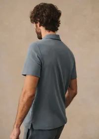 Polo Martin - Bleu Acier — view 2