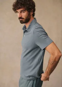 Polo Martin - Bleu Acier — view 3