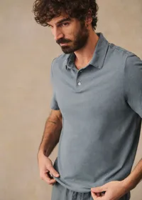 Polo Martin - Bleu Acier — view 4