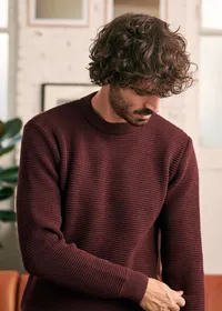 Pull Chuck - Bordeaux — view 2