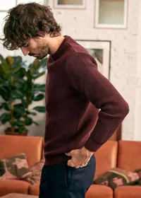 Pull Chuck - Bordeaux — view 3