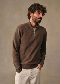 Pull Matthis - Marron Chiné — view 5