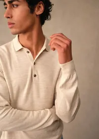 Pull Mike - Beige Chiné — view 4
