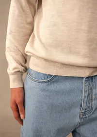 Pull Mike - Beige Chiné — view 5