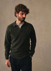 Pull Moreno - Vert Mouliné — view 5