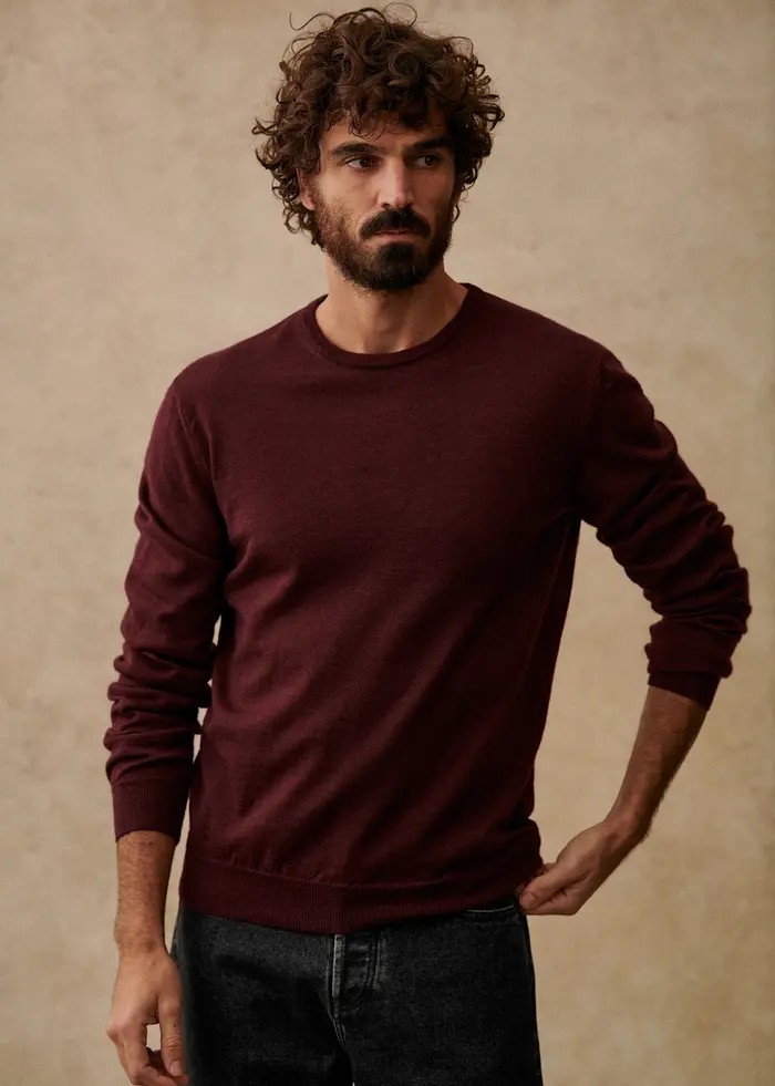 Pull Nils - Bordeaux