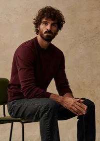 Pull Nils - Bordeaux — view 4