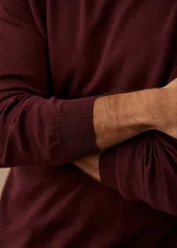 Pull Nils - Bordeaux — view 5