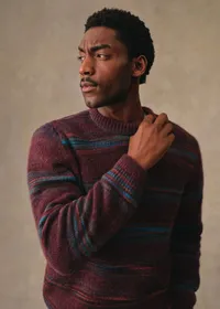 Pull Rico - Bordeaux Multico — view 5