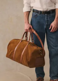 Sac Weekender Larkins - Daim Camel — view 3