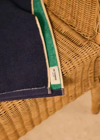 Serviette de Plage Positano - Marine / Vert — view 4