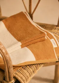 Serviette de Plage Positano - Ocre / Écru — view 2