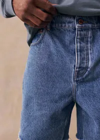 Short Ezra - Bleu Vintage — view 2