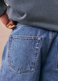 Short Ezra - Bleu Vintage — view 3