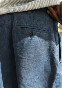 Short Jared - Bleu Chiné — view 3