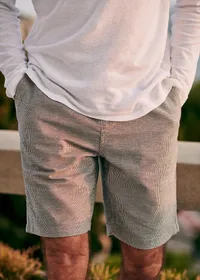 Short Olson - Marine / Ecru — view 3