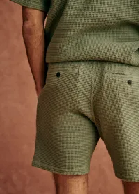 Short Priam Gaufré - Vert — view 3