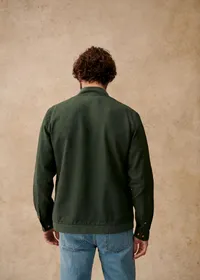 Surchemise Ellis Lin - Vert Foncé — view 3