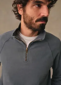 Sweatshirt Harlin - Bleu Acier Délavé — view 5