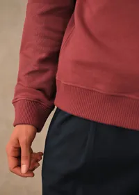 Sweatshirt Jarvis - Rouge Foncé — view 4