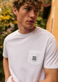 T-Shirt Amour Amor Amore - Blanc — view 3
