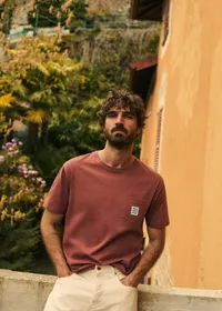 T-Shirt Amour Amor Amore - Vieux Rose — view 2
