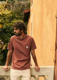 T-Shirt Amour Amor Amore - Vieux Rose — view 4