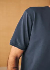 T-Shirt Aslan - Bleu Foncé — view 5