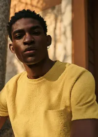 T-Shirt Barlo - Jaune — view 3