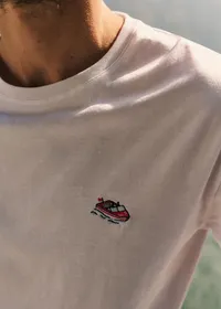 T-Shirt Bateau - Blanc — view 3