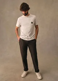 T-Shirt Blue Tide - Écru — view 2