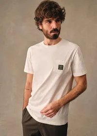 T-Shirt Blue Tide - Écru — view 3