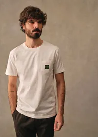 T-Shirt Blue Tide - Écru — view 5