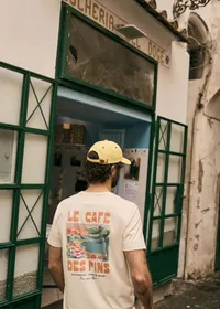 T-Shirt Café des Pins - Écru — view 4