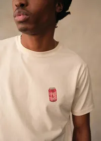 T-Shirt Canette Love Tonic - Écru — view 5