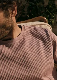 T-Shirt Celan - Vieux Rose — view 2
