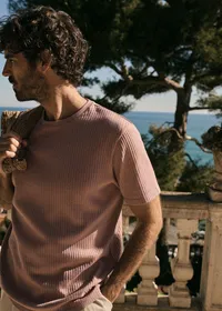 T-Shirt Celan - Vieux Rose — view 3