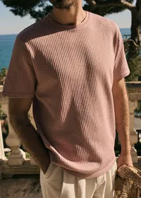 T-Shirt Celan - Vieux Rose — view 5
