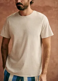 T-Shirt Fabio - Beige Chiné — view 4