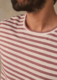 T-Shirt Fabio - Écru / Rose Ancien — view 5