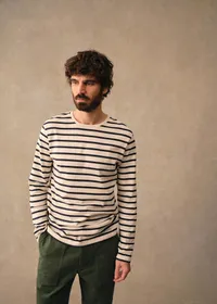 T-Shirt Geron - Marine Écru — view 5